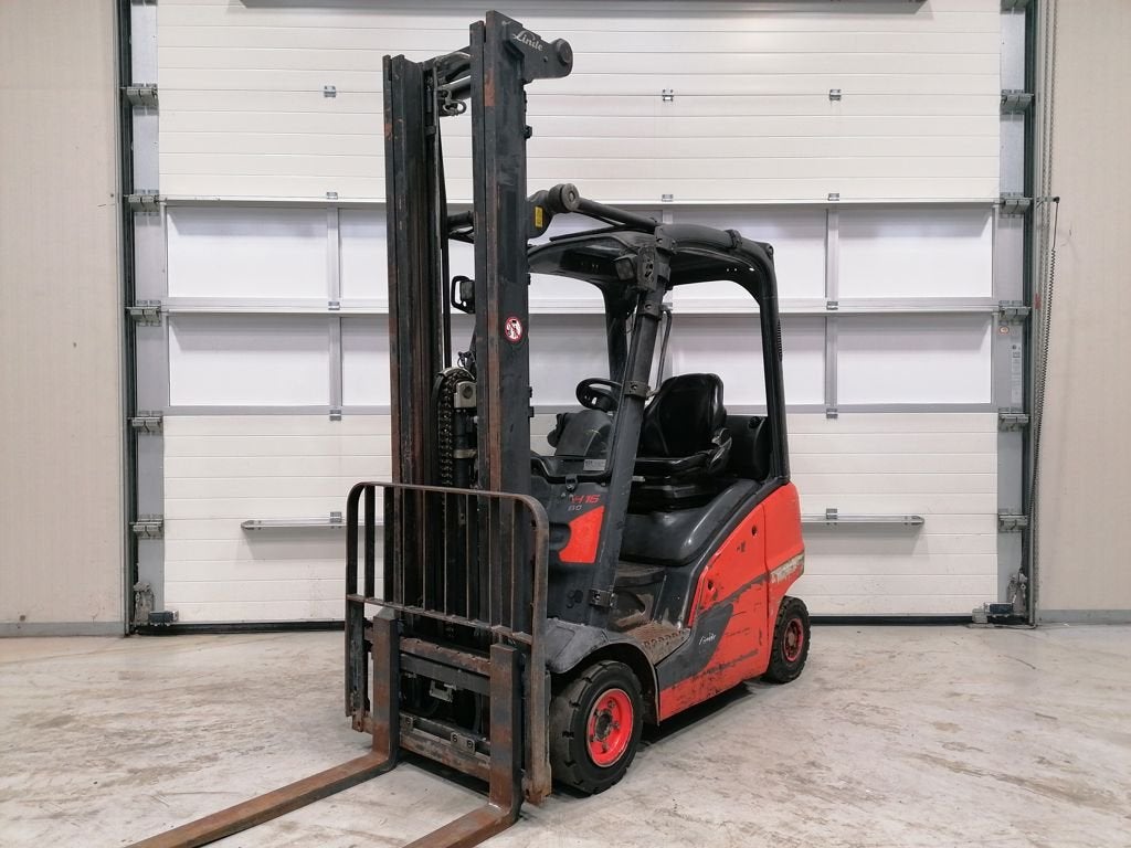 Linde H16D-01, 1000 à 2000 kg, Diesel, Chariot élévateur, LINDE