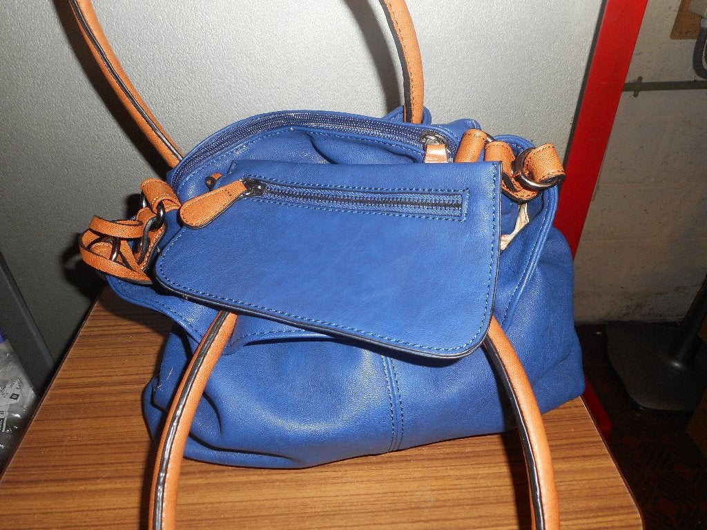 Handtas, Handtassen en Accessoires, Ophalen of Verzenden, Zo goed als nieuw, Blauw, Handtas