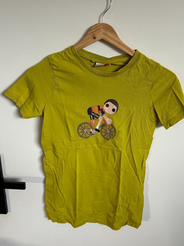 T Shirt Vive Le Vélo Kids (Maat 152), Kinderen en Baby's, Kinderkleding | Maat 152, Ophalen, Gebruikt, Jongen, Shirt of Longsleeve