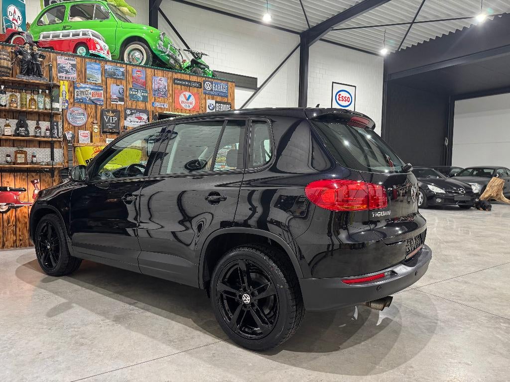 volkswagen tiguan 1.4 benzine - topstaat - garantie -, Auto's, Euro 5, Stof, Zwart, 4 cilinders