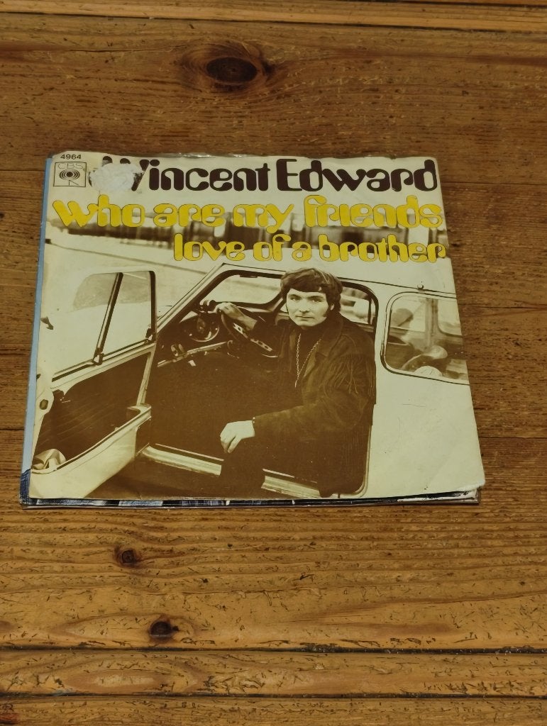 3 Singles van J.Vincent Edwards, Cd's en Dvd's, Vinyl Singles, Gebruikt, 7 inch, Ophalen of Verzenden, Rock en Metal
