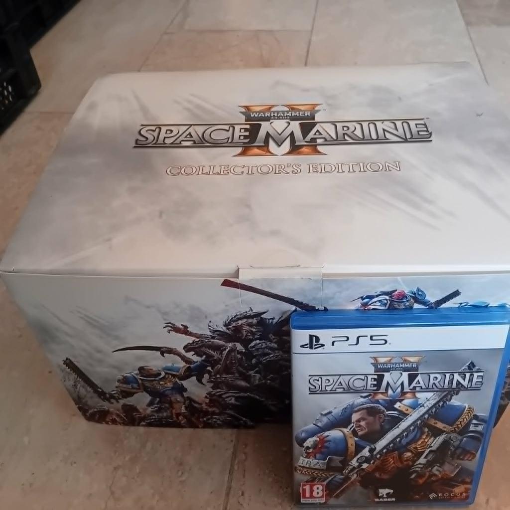 Space Marine II Collector's Edition Ps5 met game, 1 joueur, Comme neuf, Enlèvement, Autres genres