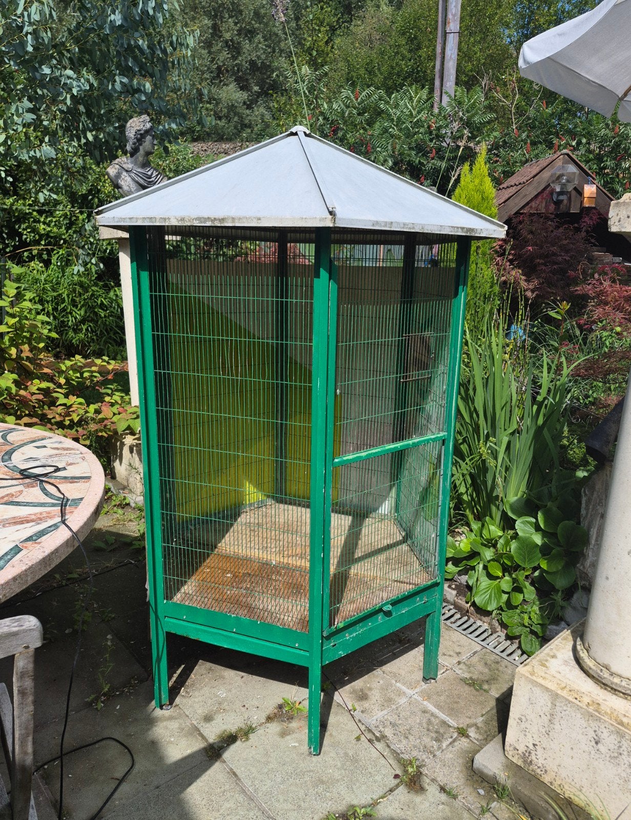 Vogelkooi, Dieren en Toebehoren, Ophalen, Gebruikt, Metaal, Vogelkooi