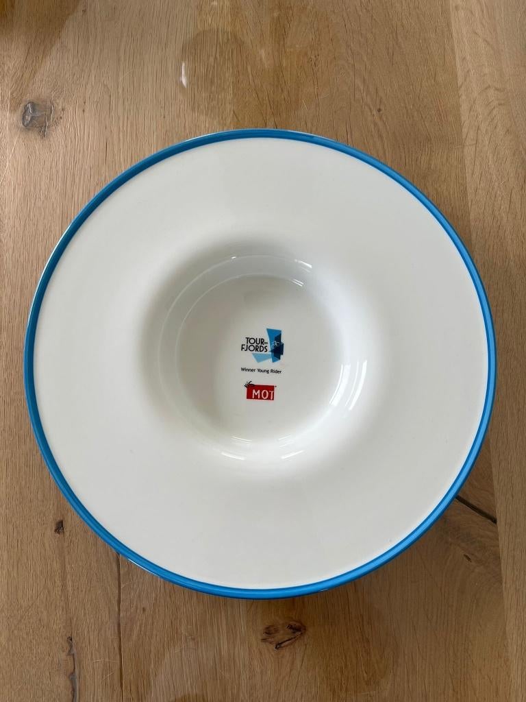 Tour des Fjords Decoratie schaal, Ophalen, Nieuw, Rond, Schaal