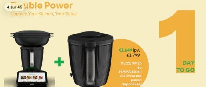 TM7 + 2eme bol 1649€  jusqu à  ce soir 😍  📞0475 429 42, Electroménager, Neuf, Résiste au lave-vaisselle, Enlèvement ou Envoi