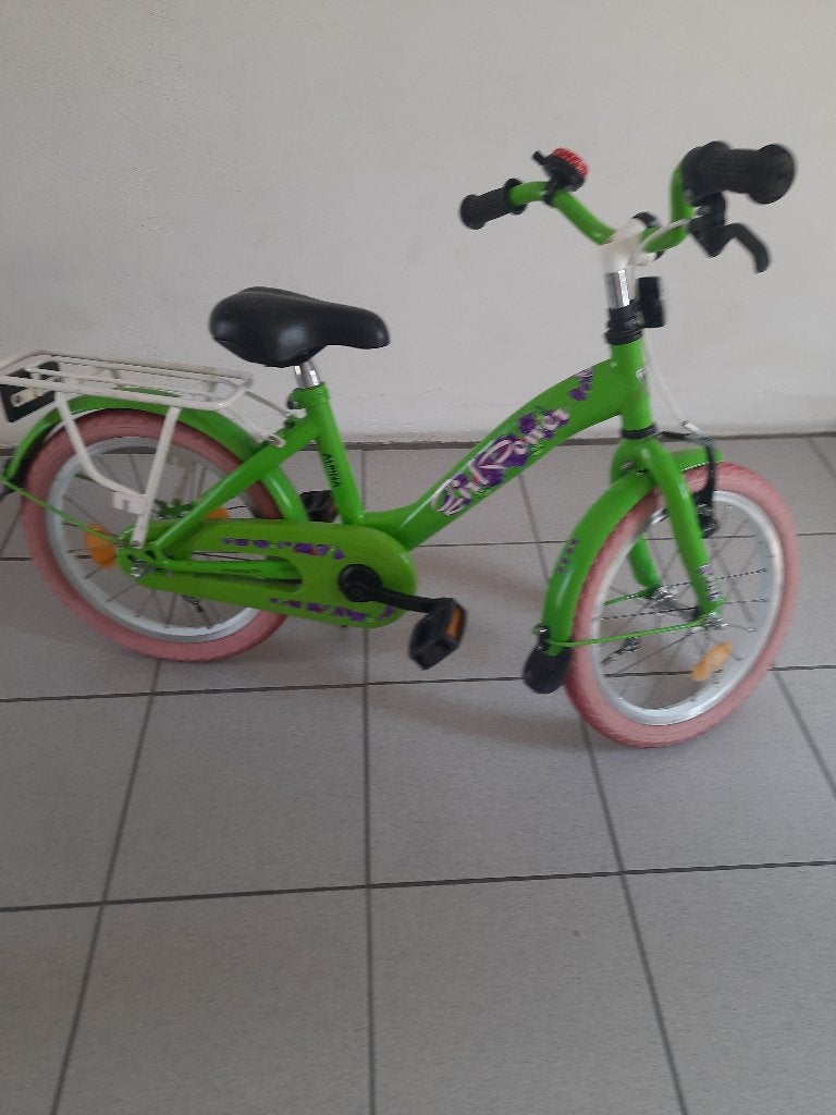 Meisjesfiets alpina girl power  16 inch wielen, Fietsen en Brommers, Ophalen, Terugtraprem, Alpina, 16 inch