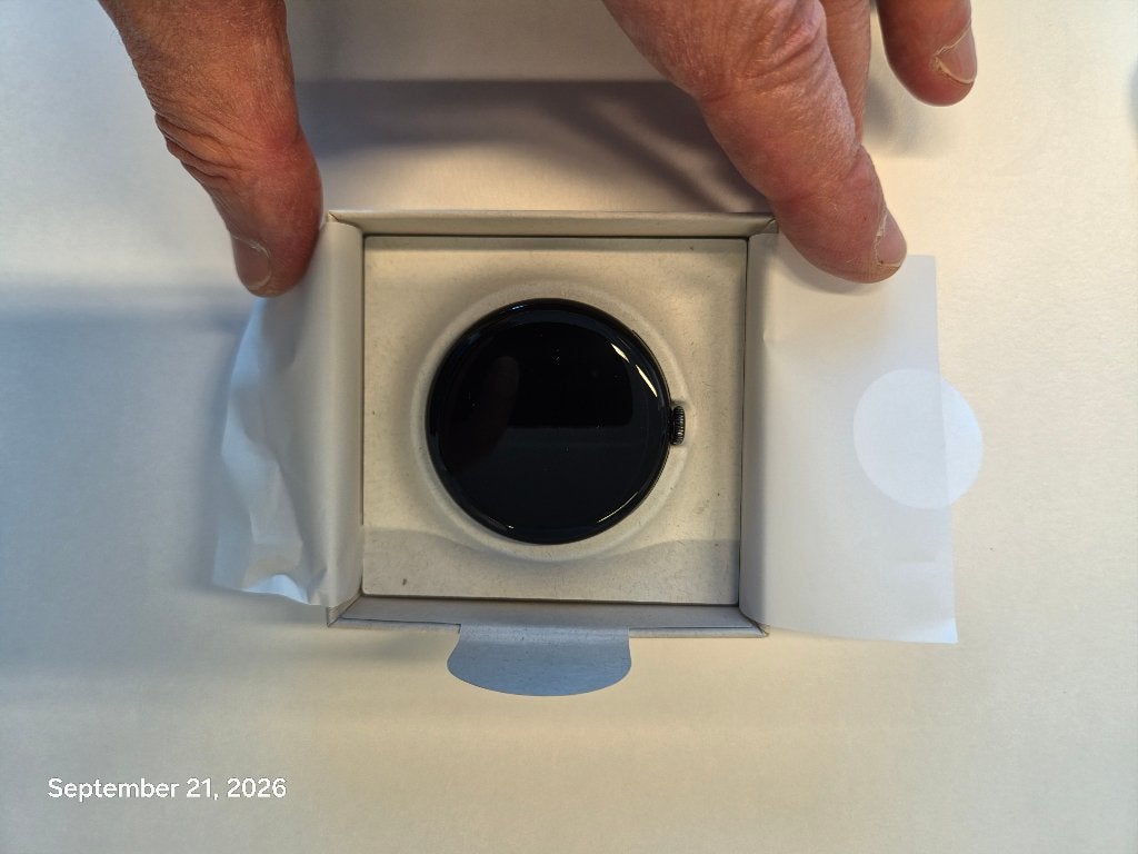 Google Pixel Watch 5 – Wi-Fi – Excellent état, Google, Comme neuf, Enlèvement, Noir