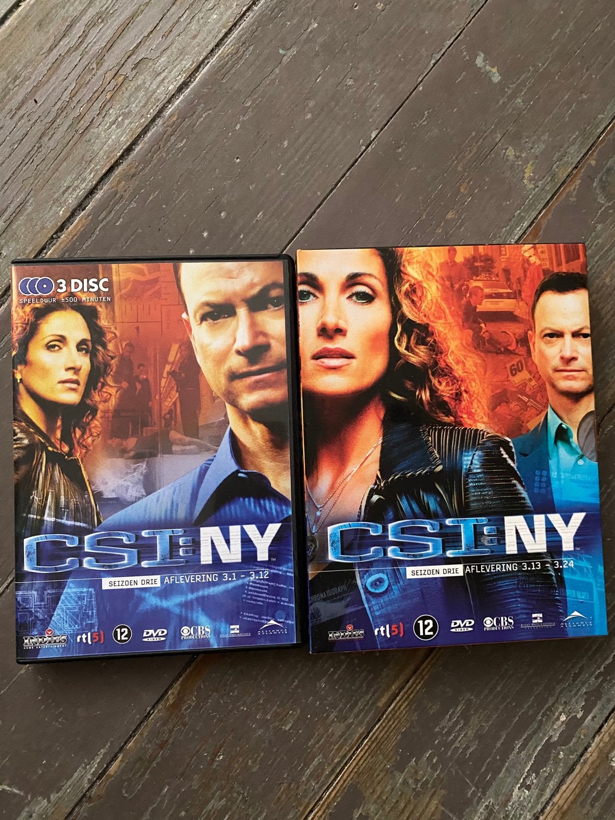 CSI: NY - Seizoen 3 compleet (Deel 1 & 2) , NL Ondertiteld, Cd's en Dvd's, Engels, Nederlands, Ophalen of Verzenden, Zo goed als nieuw