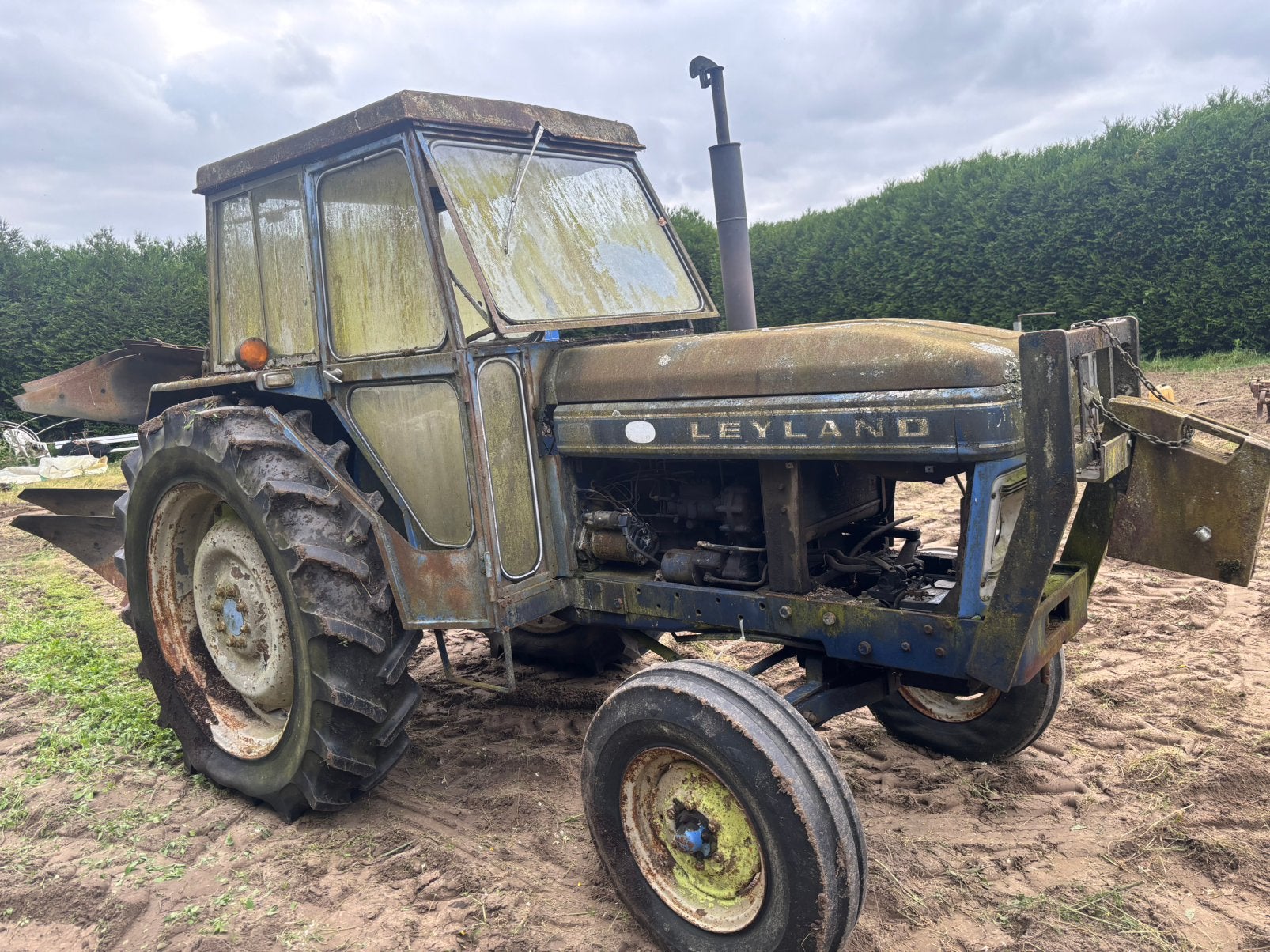 Leyland tractor met papieren, Zakelijke goederen, Landbouw | Tractoren, Overige merken, tot 80 Pk, Oldtimer, Ophalen