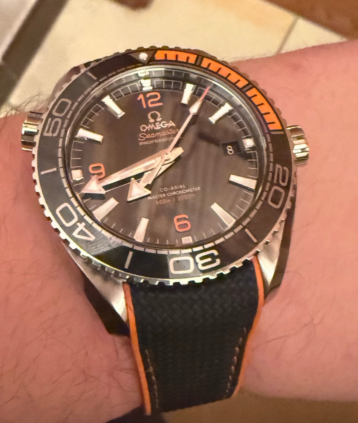Omega seamaster planet ocean, Ophalen, Zo goed als nieuw, Omega