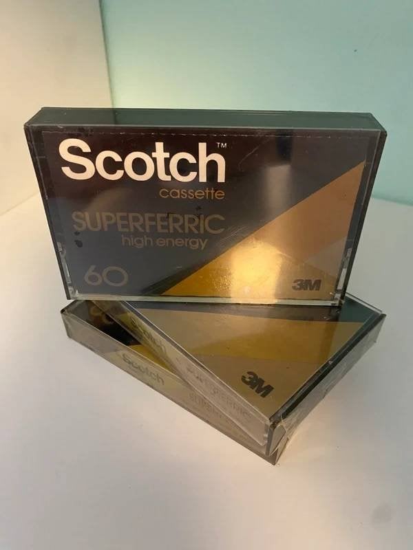 Scotch Superferric High Energy 60 - 3 Tapes, CD & DVD, Cassettes audio, Enlèvement ou Envoi, Neuf, dans son emballage, 2 à 25 cassettes audio
