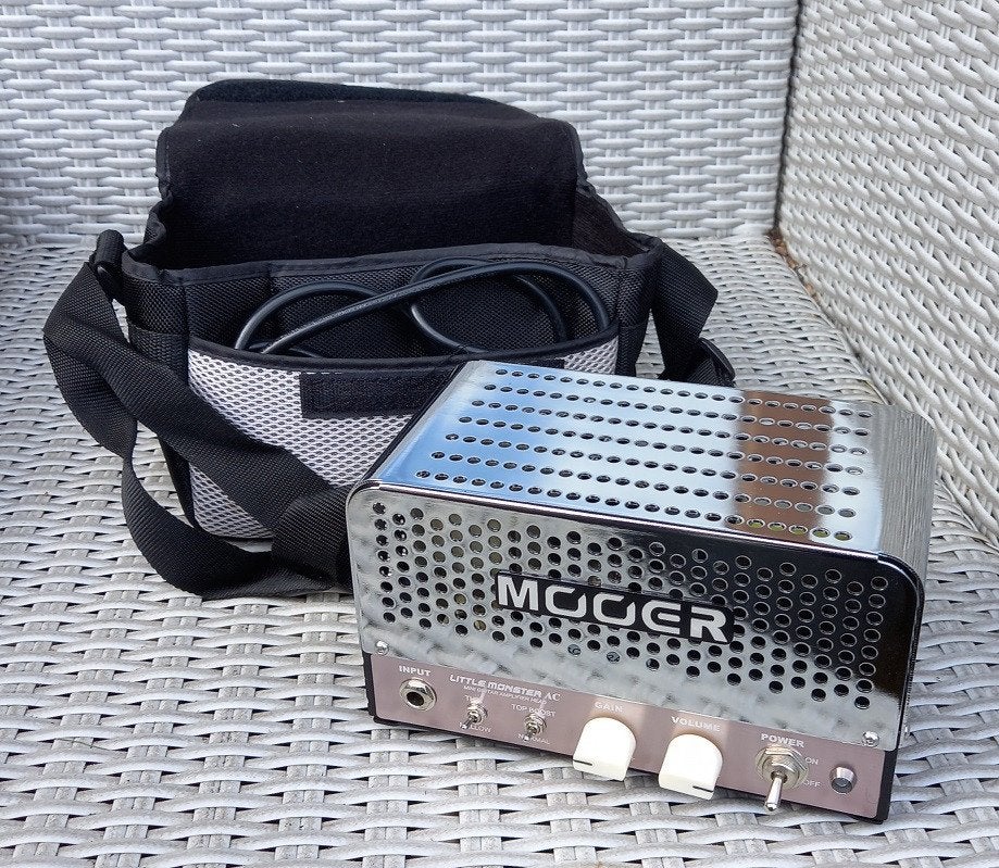 Tête d'ampli AC Mooer Little Monster, rarement utilisée, Musique & Instruments, Enlèvement, Utilisé, Guitare