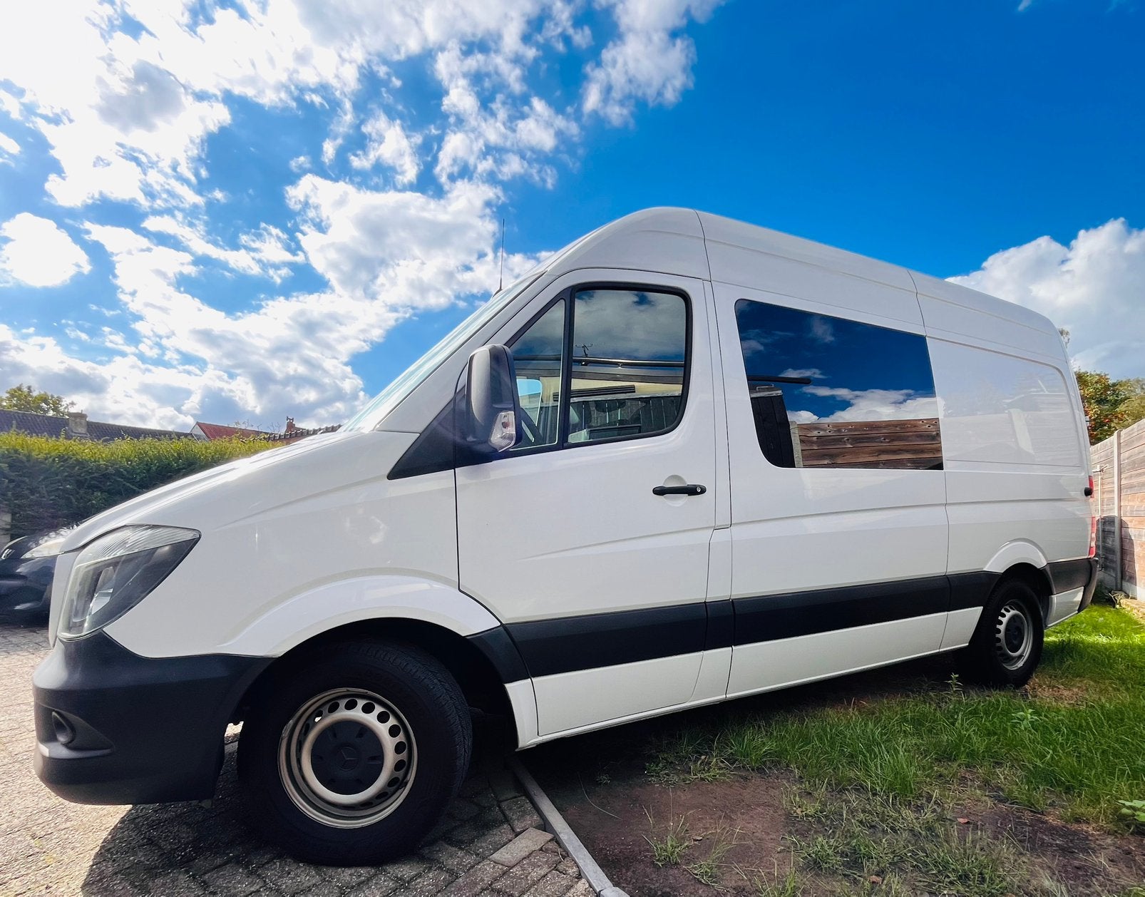 Mercedes sprinter camper•garantie•euro 6•nieuw•off-grid•, Buscamper of Camperbus, Ringverwarming, Tot en met 2, Mercedes-Benz