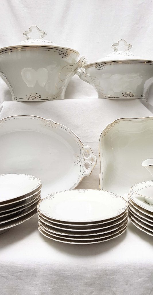 Paul Muller - Selb - Eetservies Art Nouveau., Ophalen