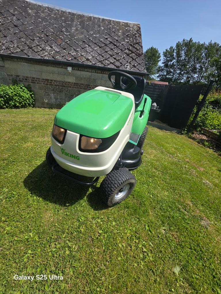 Tracteur tondeuse, Tuin en Terras, Zitmaaiers, Gebruikt, 90 tot 120 cm, Elektrische starter, Opvangbak, Versnellingen, Ophalen