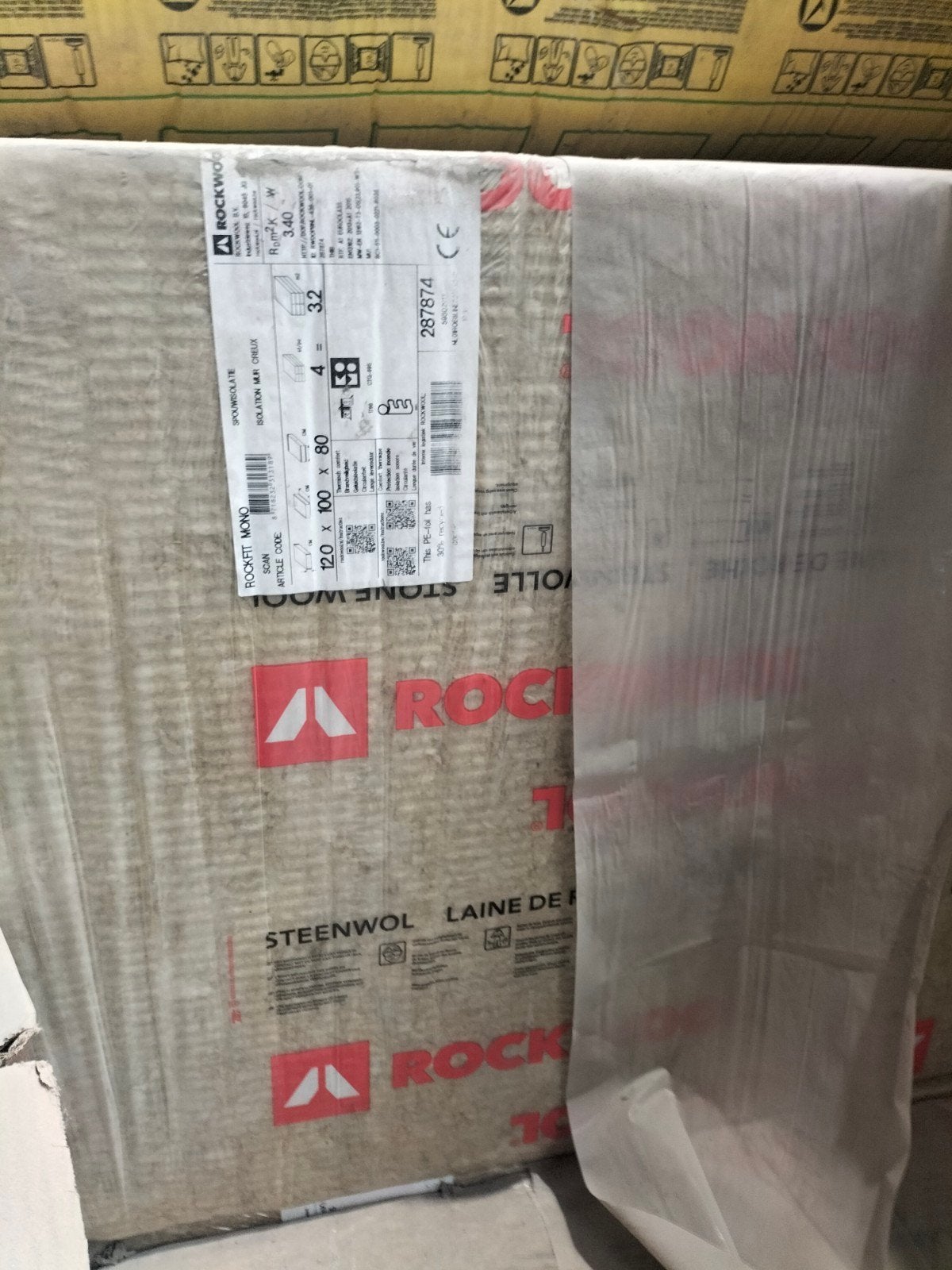 Rockwool rockfit mono 120x100x80, Ophalen