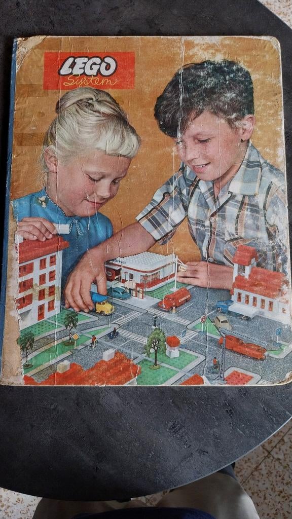 Légo vintage plan ville 1959 constructions shell, esso, véhi, Enlèvement