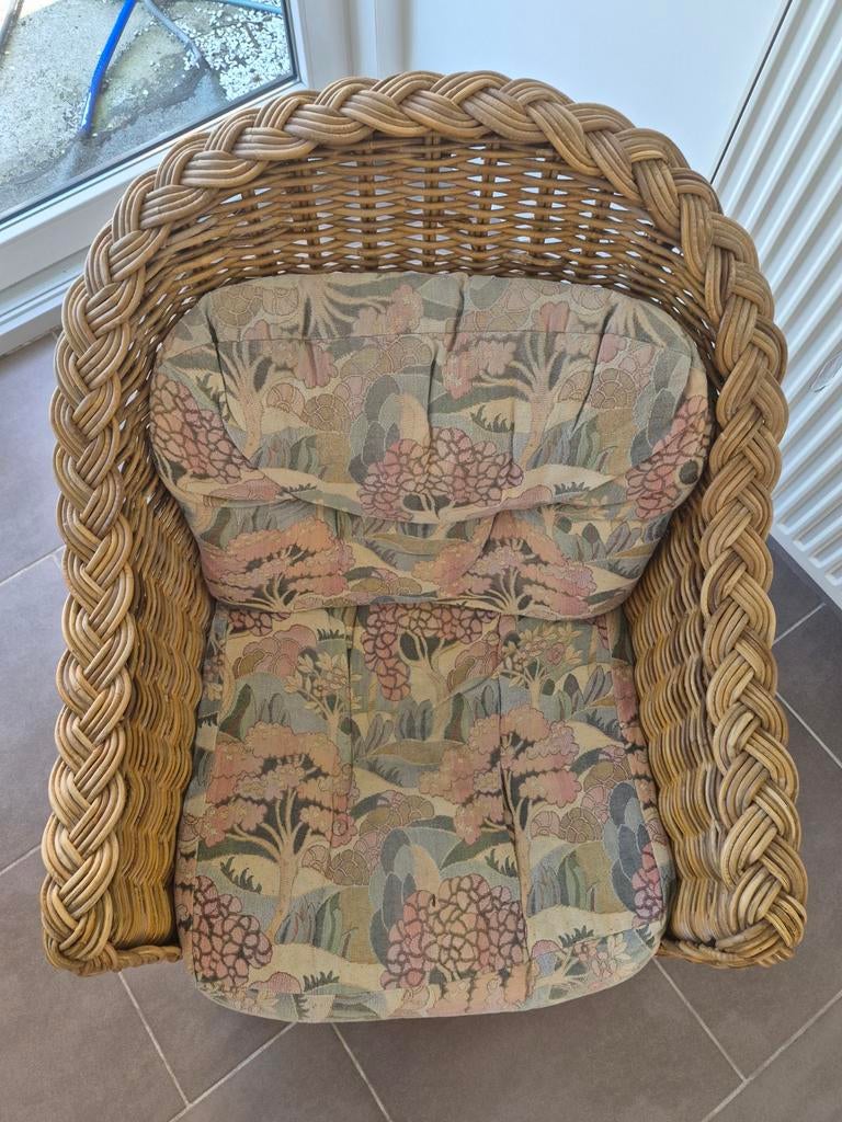 Rieten zetel, Huis en Inrichting, Ophalen