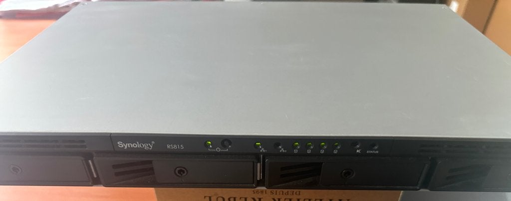 NAS Synology rackstation RS815, Ophalen, Gebruikt