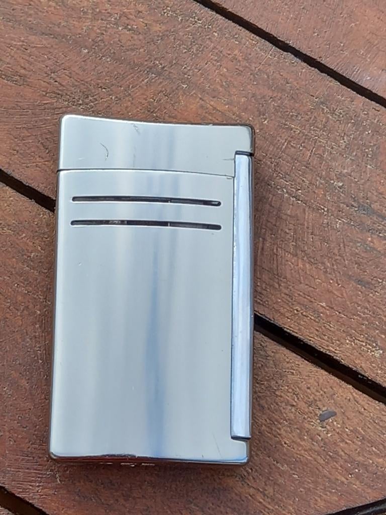 Briquet ST Dupont, unisexe, model Maxijet X-Tend chromé, Enlèvement ou Envoi, Utilisé, Briquet