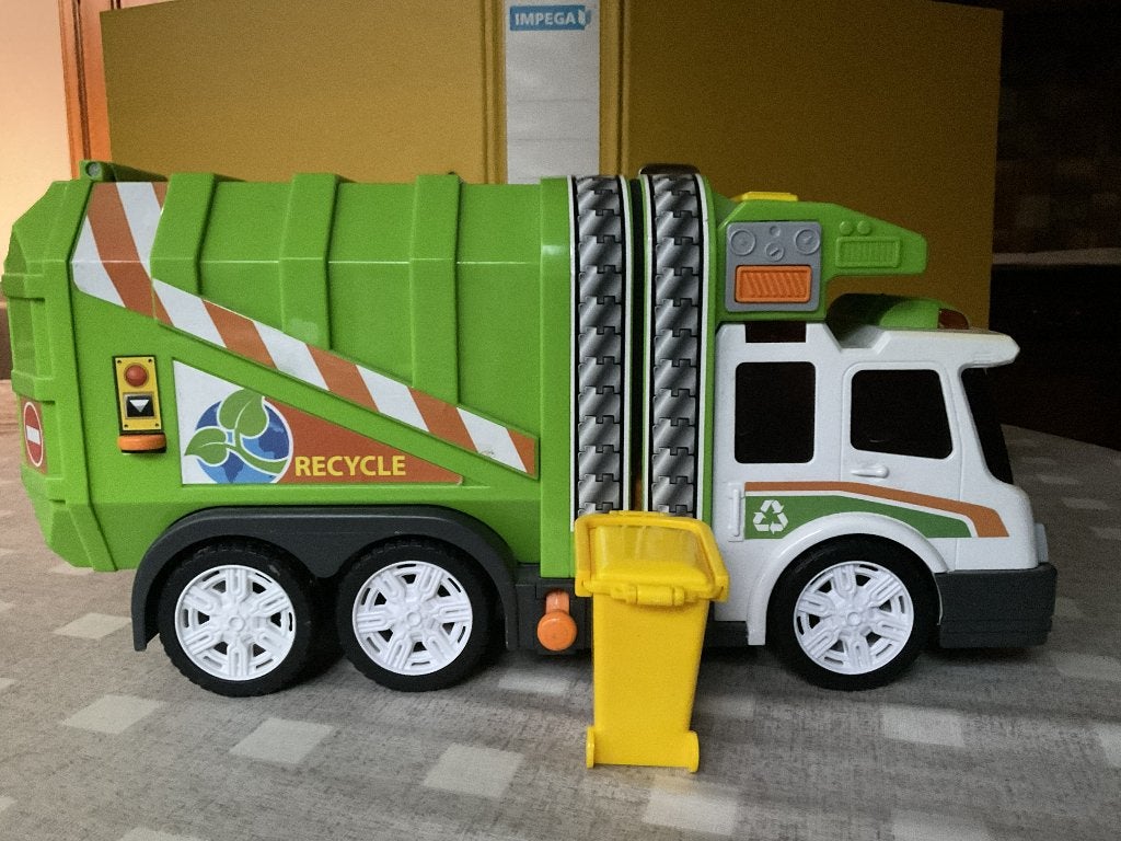 DICKIE TOYS vuilniswagen, Ophalen of Verzenden, Zo goed als nieuw