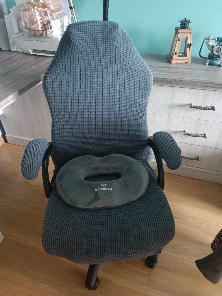 Chaise de bureau, Gris, Enlèvement, Utilisé, Ergonomique