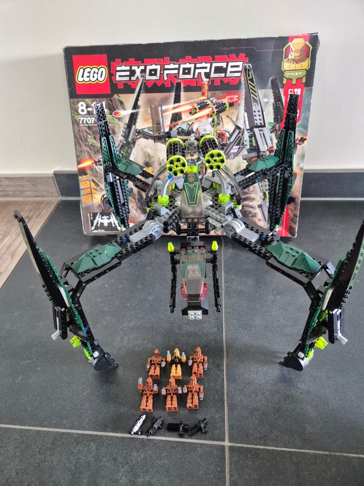 Lego exo-force, Ophalen of Verzenden, Zo goed als nieuw, Compleet, Lego