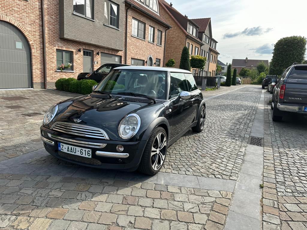 Mini cooper / 1.6 benzine / 06-2003 / Airco / Plano, Auto's, Mini, Bedrijf, Te koop, Cooper, ABS, Airbags, Airconditioning, Boordcomputer