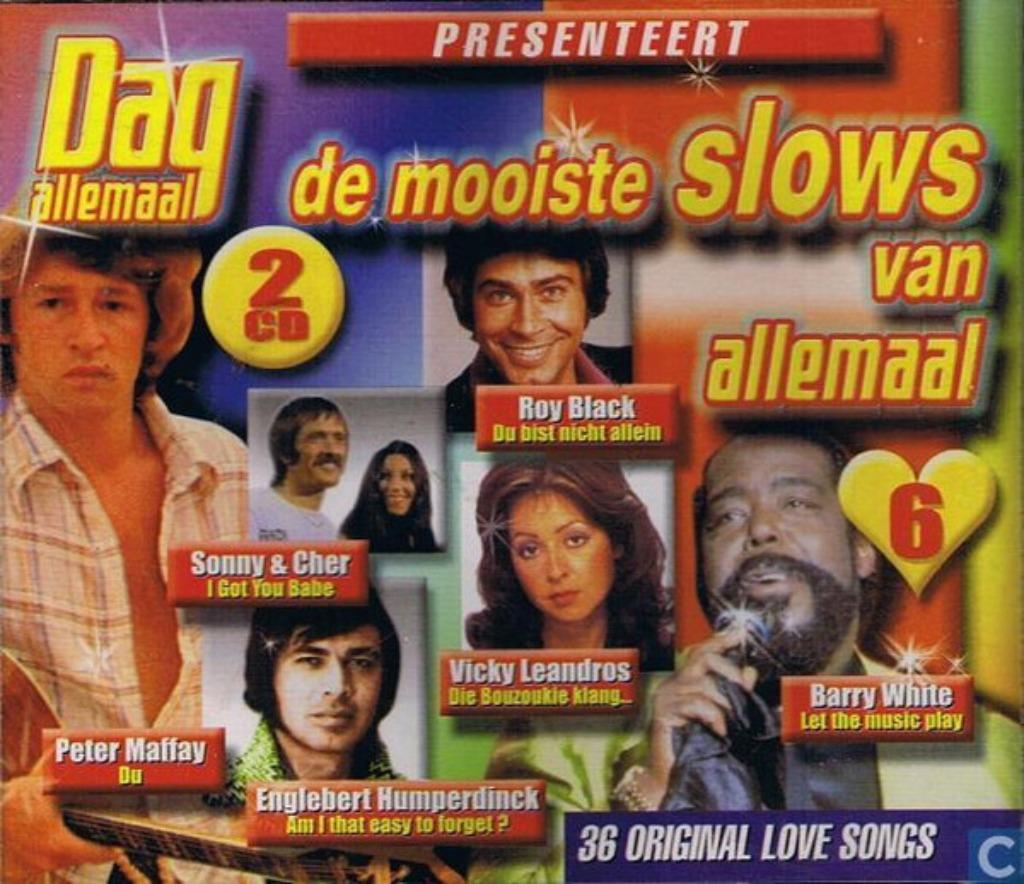 CD De mooiste slow's van Dag Allemaal, Enlèvement ou Envoi, Comme neuf