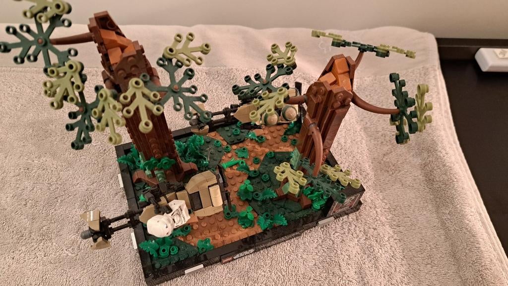 Lego star wars Endor  speeder chase, Ophalen, Zo goed als nieuw