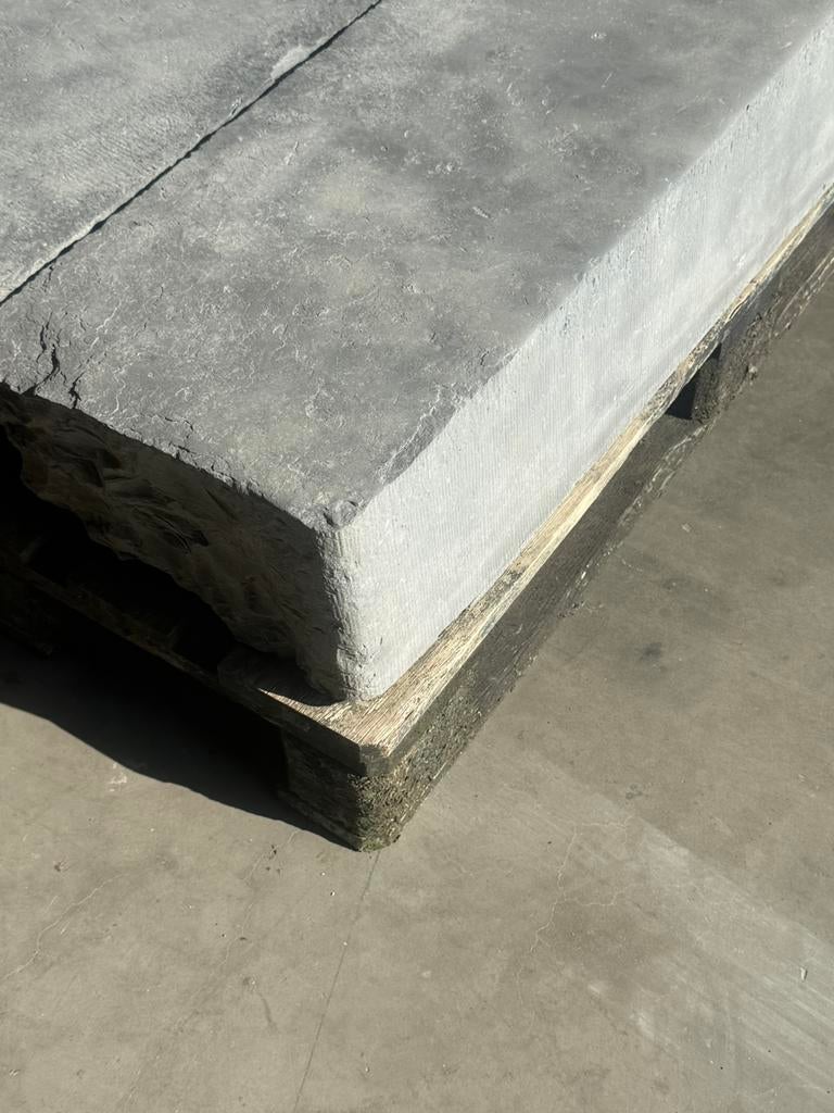 Beau seuil de porte ancien en pierre bleue, seuil en pierre, Jardin & Terrasse, Moins de 25 cm, Utilisé, 100 à 200 cm, Enlèvement