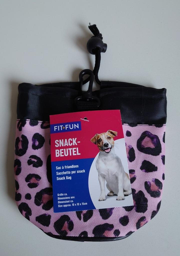 Tasje buidel snacktasje voor uw huisdier - Fit + Fun - NIEUW, Dieren en Toebehoren, Honden-accessoires, Nieuw, Ophalen of Verzenden