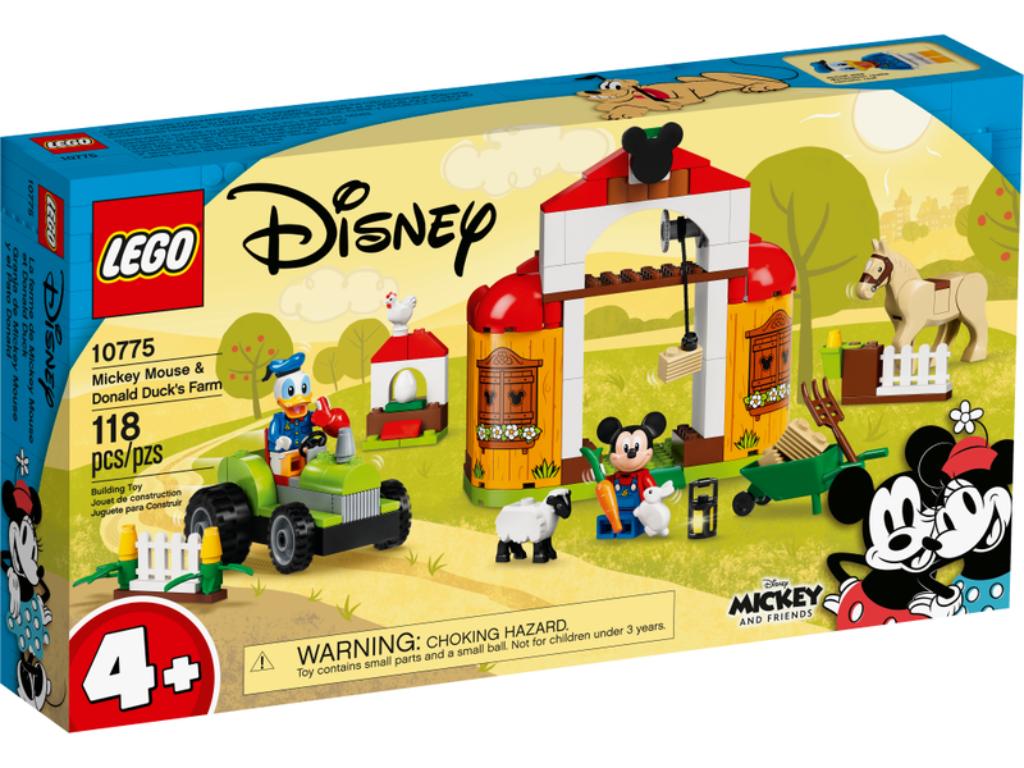 10775 LEGO Mickey Mouse & Donald Duck boerderij, Kinderen en Baby's, Speelgoed | Duplo en Lego, Ophalen of Verzenden, Nieuw, Complete set