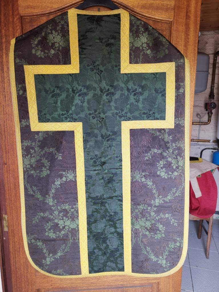 chasuble, casula, kazuifel, Enlèvement ou Envoi