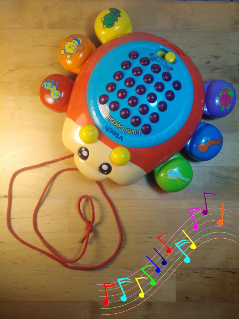 Lumi Coccinelle - Jouet éducatif lumineux et musical - Vtech, Enlèvement ou Envoi, Utilisé, 6 mois à 2 ans