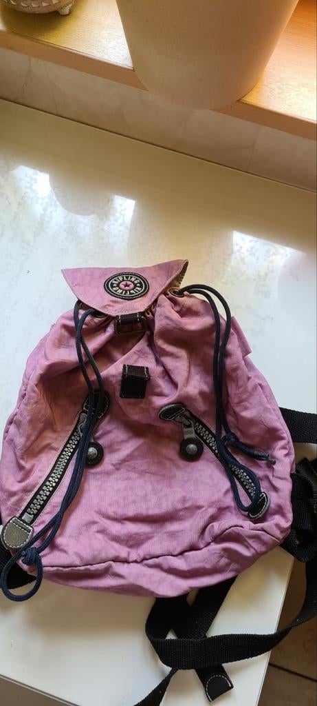 Sac a dos Kipling mauve, 25 à 40 cm, Kipling, Enlèvement ou Envoi, Comme neuf