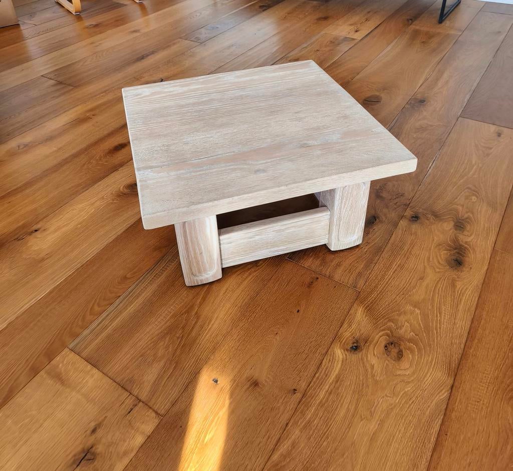 Table basse en chêne cérusé, Maison & Meubles, Chêne