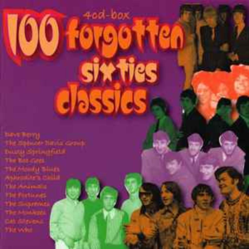 4-CD-BOX * 100 Forgotten Sixties Classics, CD & DVD, CD | Pop, Enlèvement ou Envoi