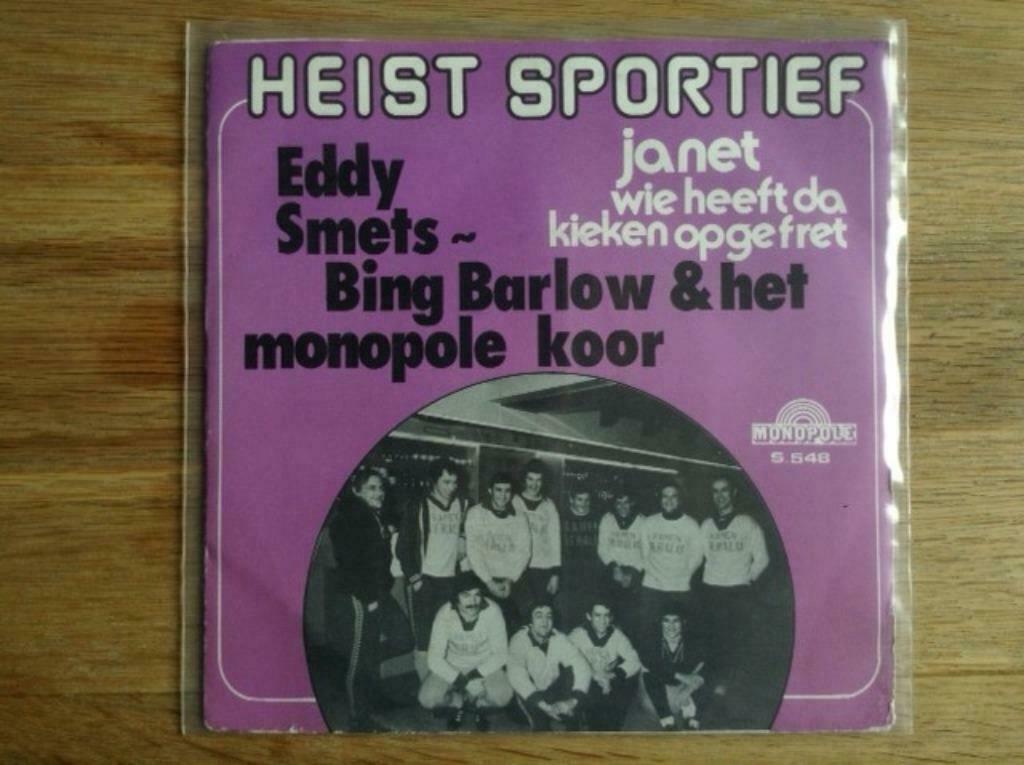 single eddy smets, bing barlow & het monopole koor, Ophalen of Verzenden, 7 inch, Nederlandstalig, Single