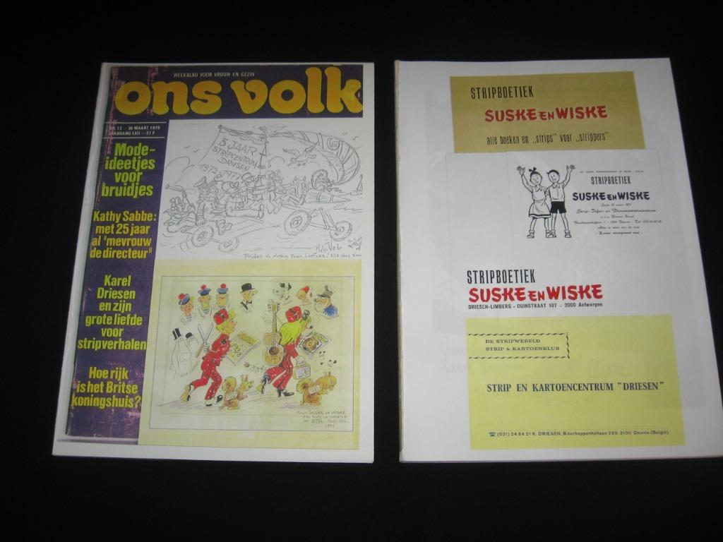 Bundelingen Stripklub Nieuwsblad - Karel Driesen, Ophalen of Verzenden, Overige figuren, Zo goed als nieuw, Boek of Spel