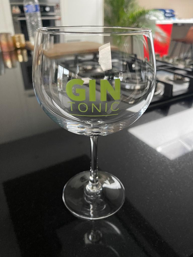 8 Gin glazen, Verzamelen, Glas en Drinkglazen, Ophalen, Zo goed als nieuw, Overige typen
