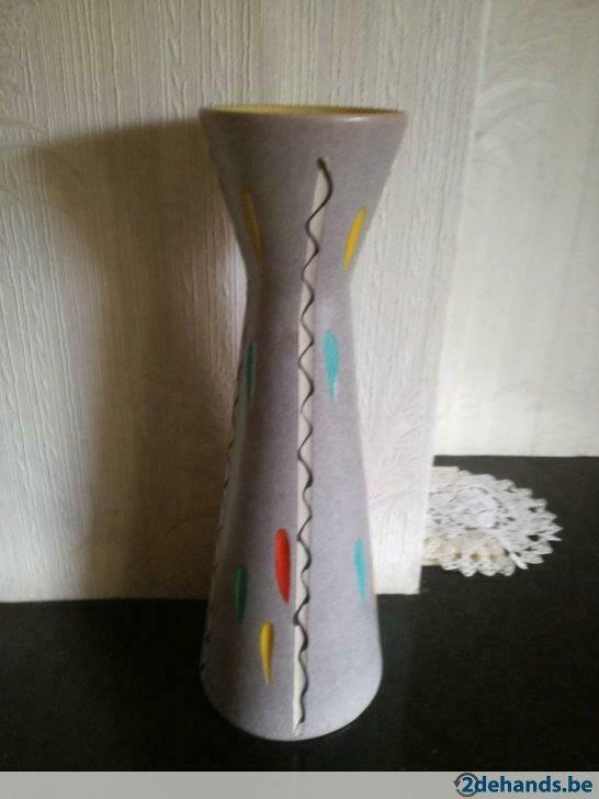 vintage vaas FOREIGN, Ophalen, Gebruikt