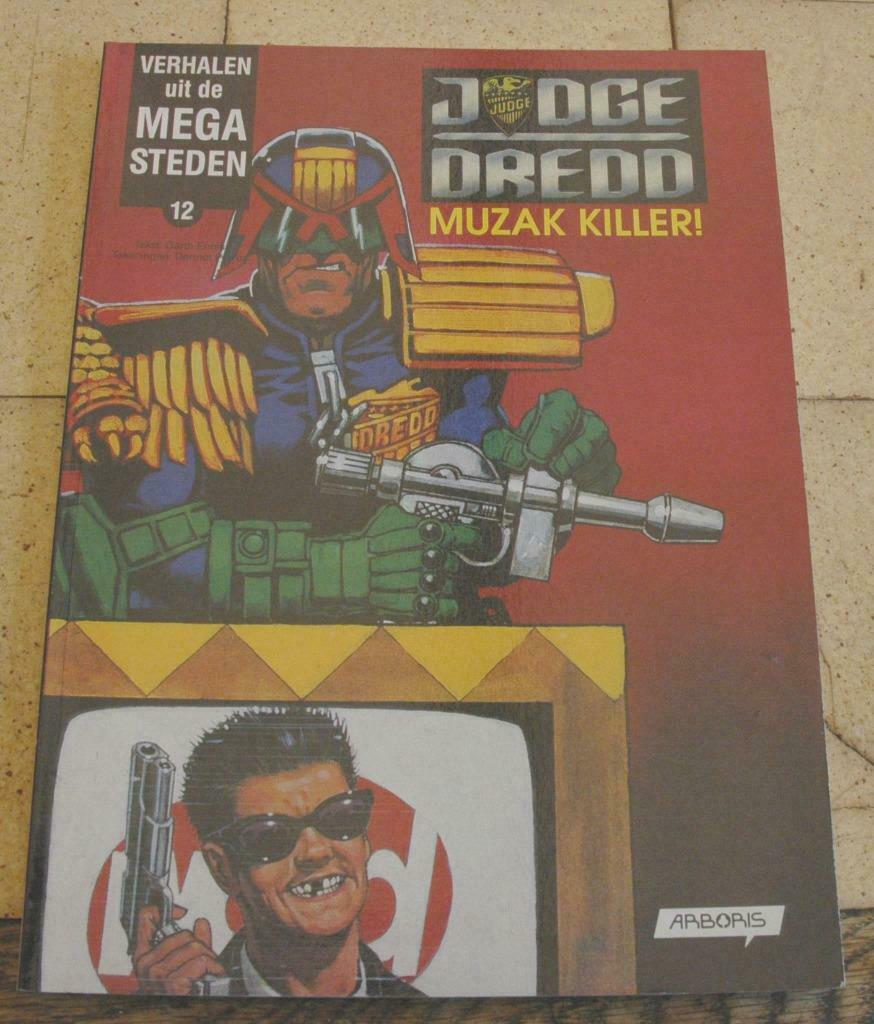 Muzak Killer!, Eén stripboek, Dredd, Nieuw, Ophalen of Verzenden
