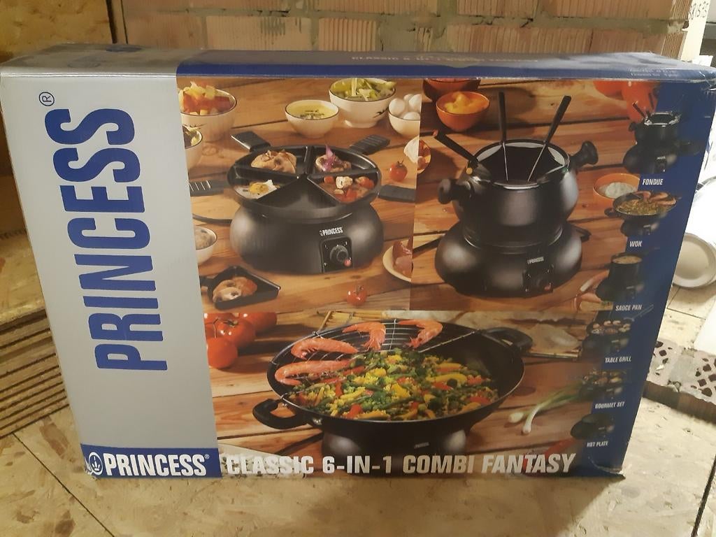 Raclette wok combi fantasy, Electroménager, Enlèvement, Comme neuf