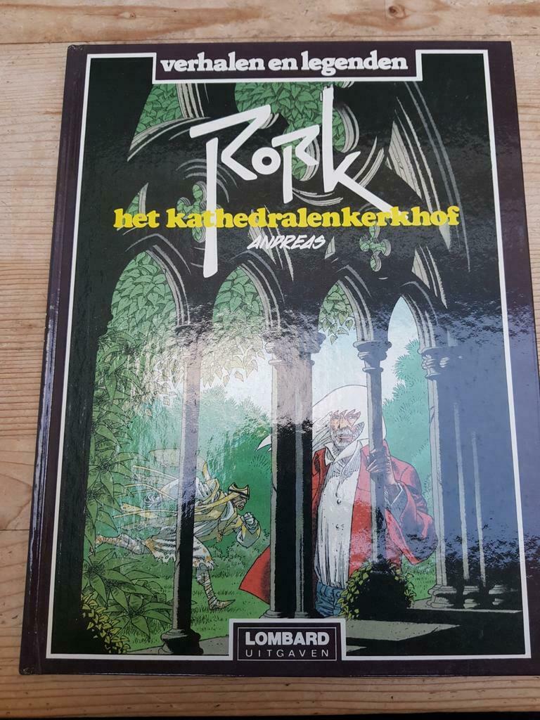 Rork het kathedralenkerkhof ANDREAS kuifje weekblad Lombard, Eén stripboek, Ophalen of Verzenden, Nieuw, Andreas