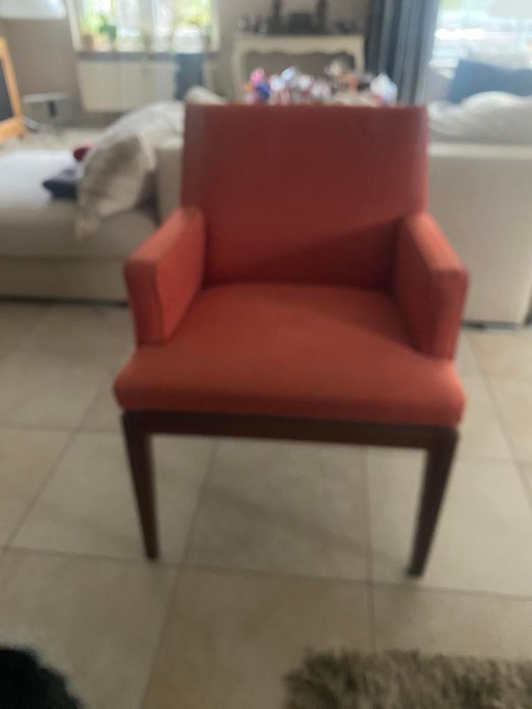 Retro stoel jaren 70, Huis en Inrichting, Stoelen, Ophalen, Gebruikt, Drie