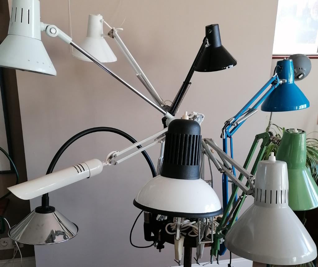 Verschillende Vintage Architect Lampen, Ophalen