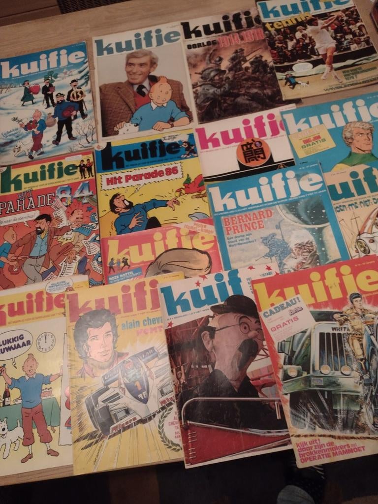 LOT: 16 x KUIFJE MAGAZINE weekblad voor jeugd van 7 tot 77, Boeken, Stripverhalen, Gelezen, Meerdere stripboeken, Ophalen of Verzenden