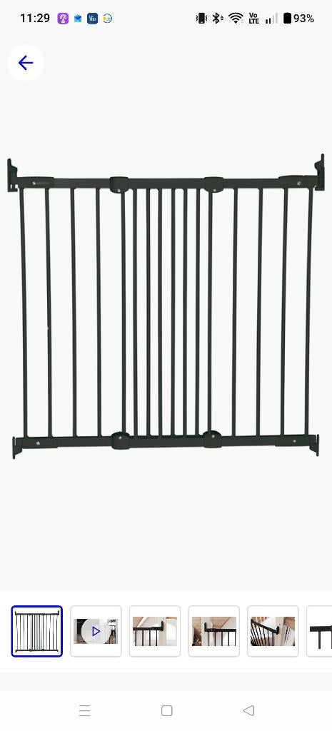 Traphekje babydan, Ophalen, Aluminium, 100 tot 115 cm, Zo goed als nieuw