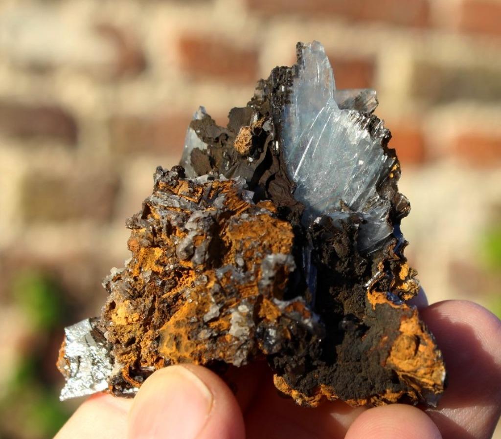 BARYTINE bleue du Maroc, Enlèvement ou Envoi, Minéral